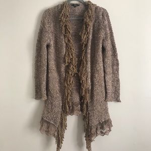 Beautiful Sioni Fringe Cardigan